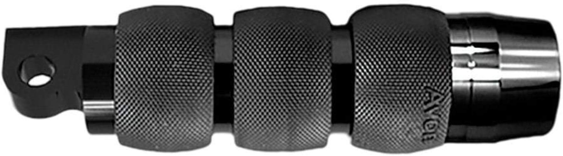 Avon 40-4271Bk Air Cushioned Anodized Elite Foot Pegs Black