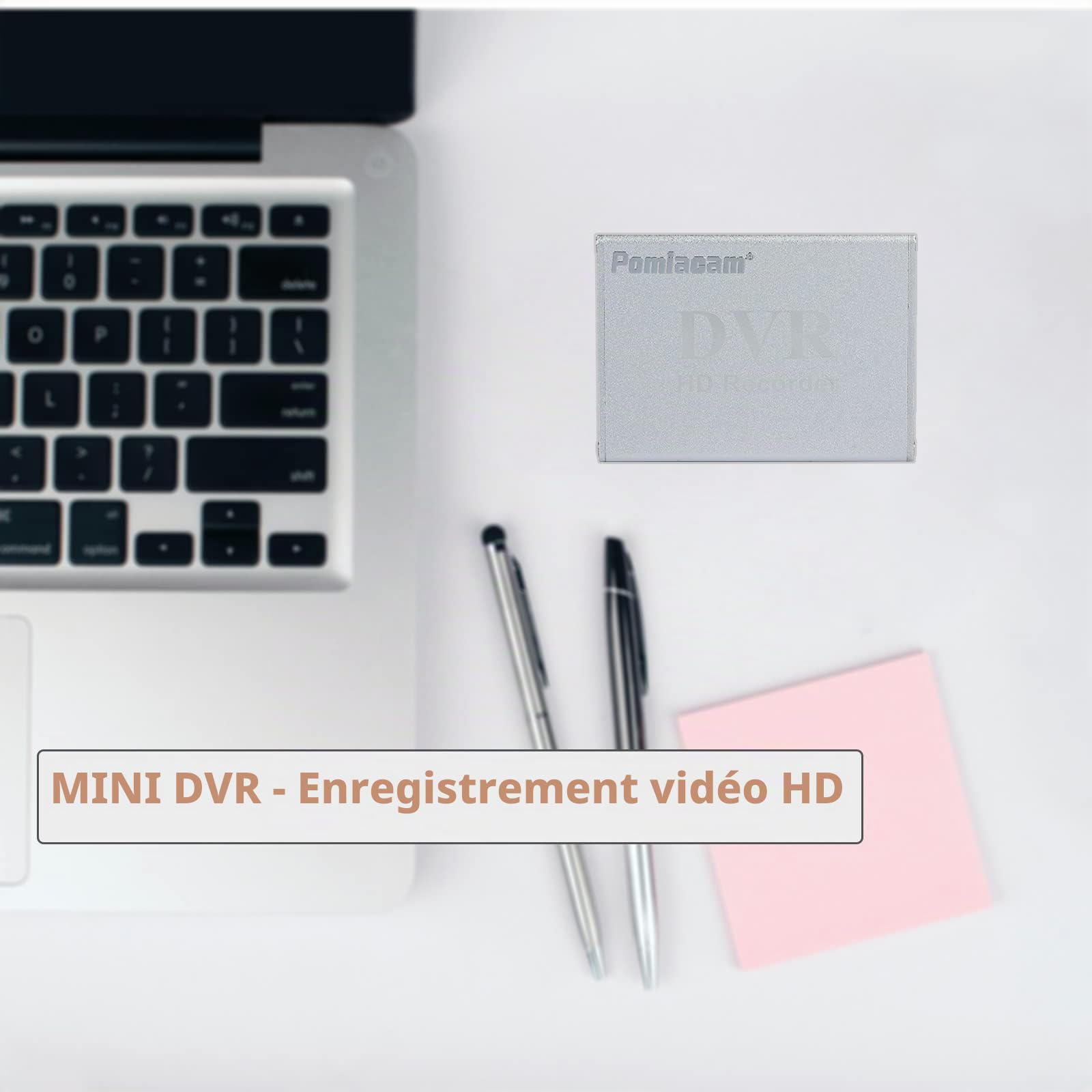 Mini DVR CCTV Enregistreur vidéo 1 canal avec caméra numérique en temps réel pour véhicules, cartes SD Mini DVR HD 1 canal D1 Résolution H.365 Compression vidéo pour caméras CVBS Pal NTSC