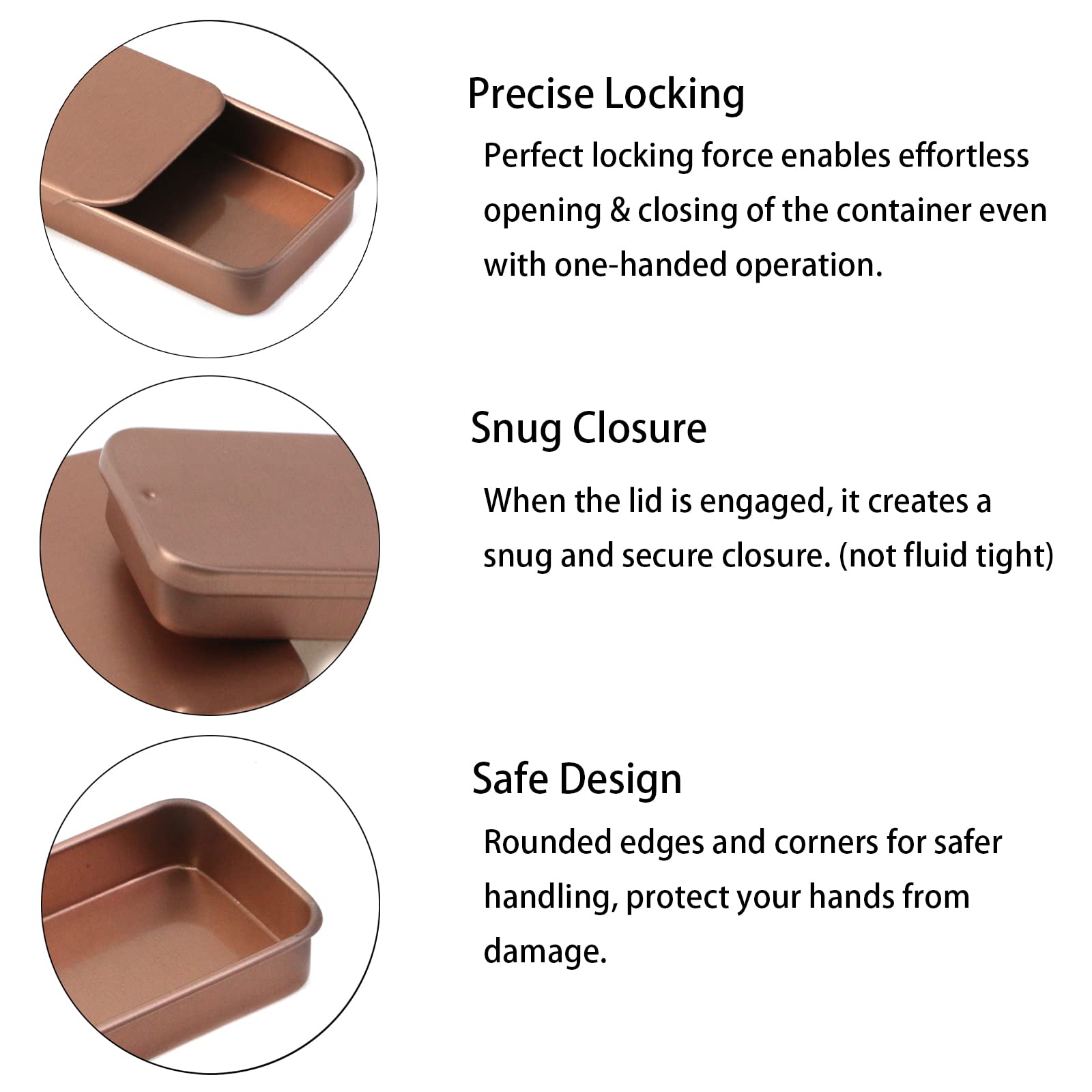 Solid Perfume Tighall 8pcs Metal Box With Lid Tin Box Container Storage... Tin Storage Box 10 thumbnail image