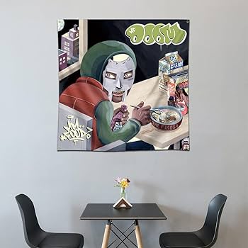 Amazon.com: eksent Doom MmFood Art Music Album Wall