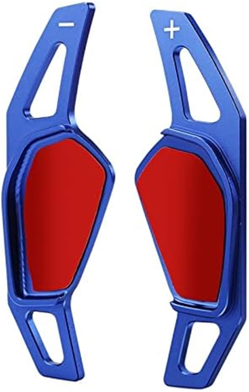 Mkvaxr Blue Car Gear Shift Paddle Shift Paddles, For Skoda 2020, For Octavia Car Steering Wheel Paddle Extend Shifters Sticker Gear Cover(Blue)