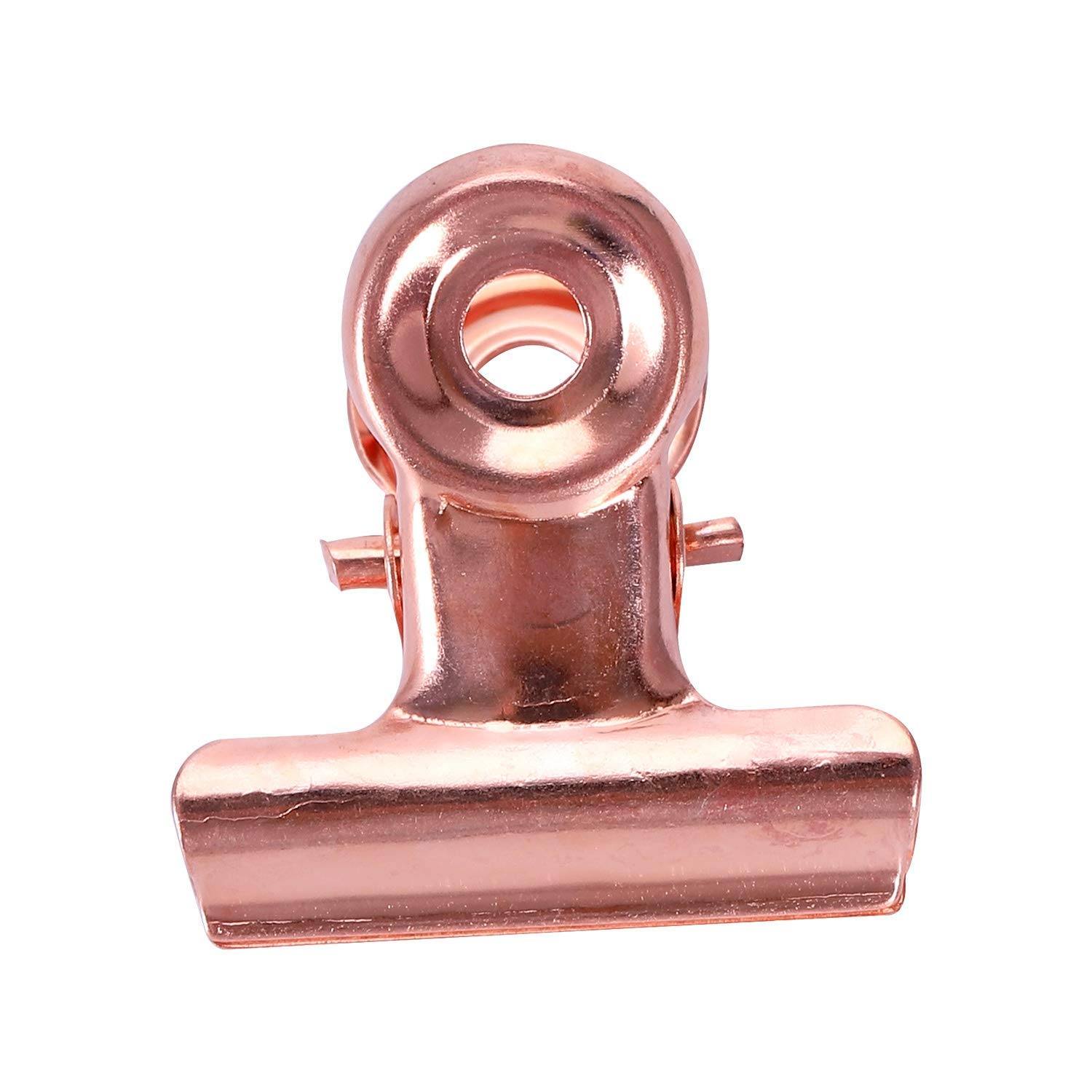 Clips de metal Bulldog,Clips para carpetas Bulldog Clips de papel pequeños con forma de bulldog, paquete de 30 clips de metal de 0,87 pulgadas for carpetas, carpetas, billetes, etiquetas, bolsos, tien
