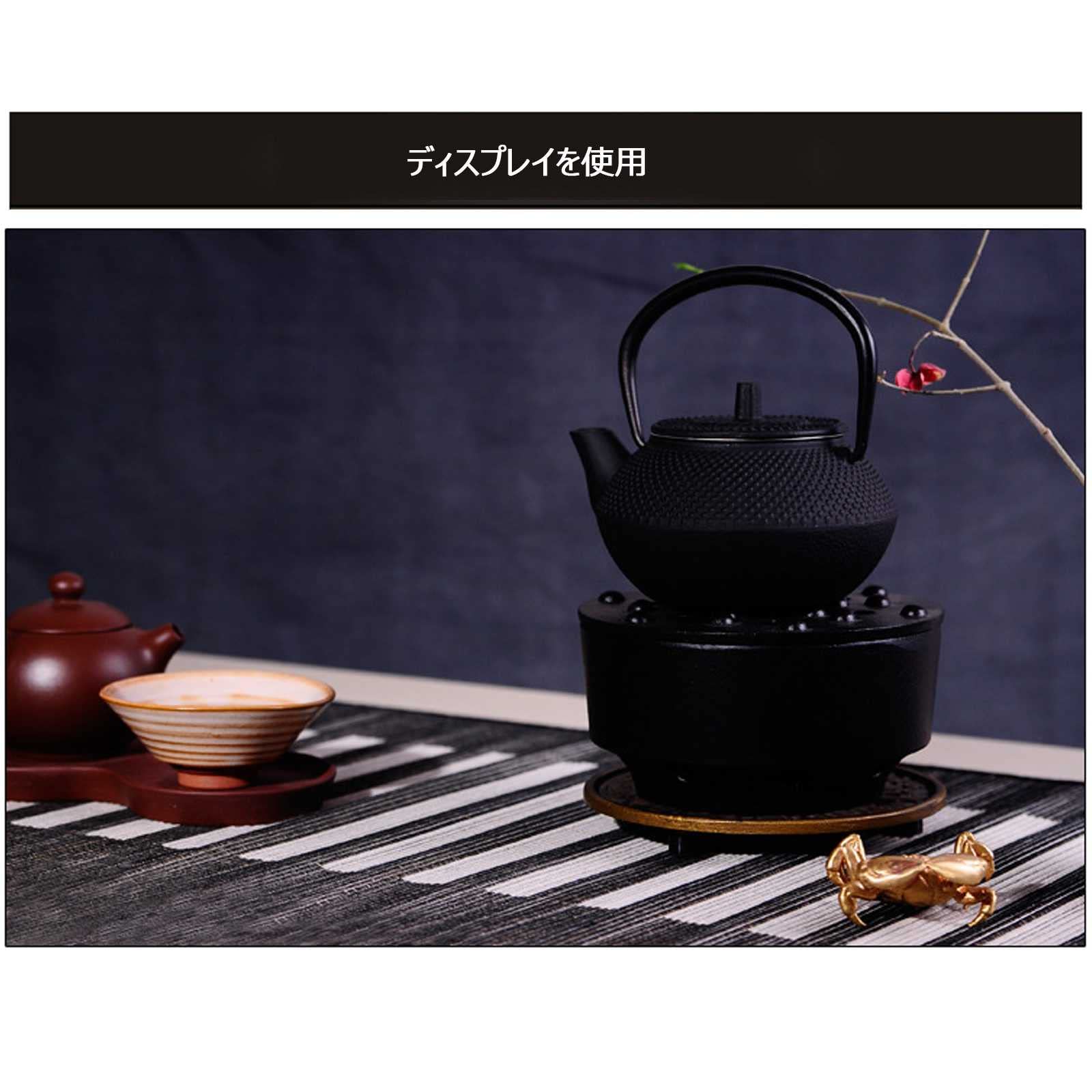 鉄瓶 南部鉄器 急須 鉄製 フラットポット 茶道道具 鉄分補給 鉄やかん IH対応 直火可 やかん 鉄びん 0.8L 伝統工芸品 ( 南部鉄瓶 刷毛目 1.0L 直火 IH対応 壱鋳堂 日本製 南部鉄器 鉄瓶 急須 やかん 鉄分補給 伝統工芸品 工芸品 キッチン用品 調理器具 日用品  おしゃれ 鉄 鉄分 料理 お茶 湯沸かし 茶道具 贈答用 ギフト 贈り物 お祝い 内祝い 盛岡名産 逸品 手作り