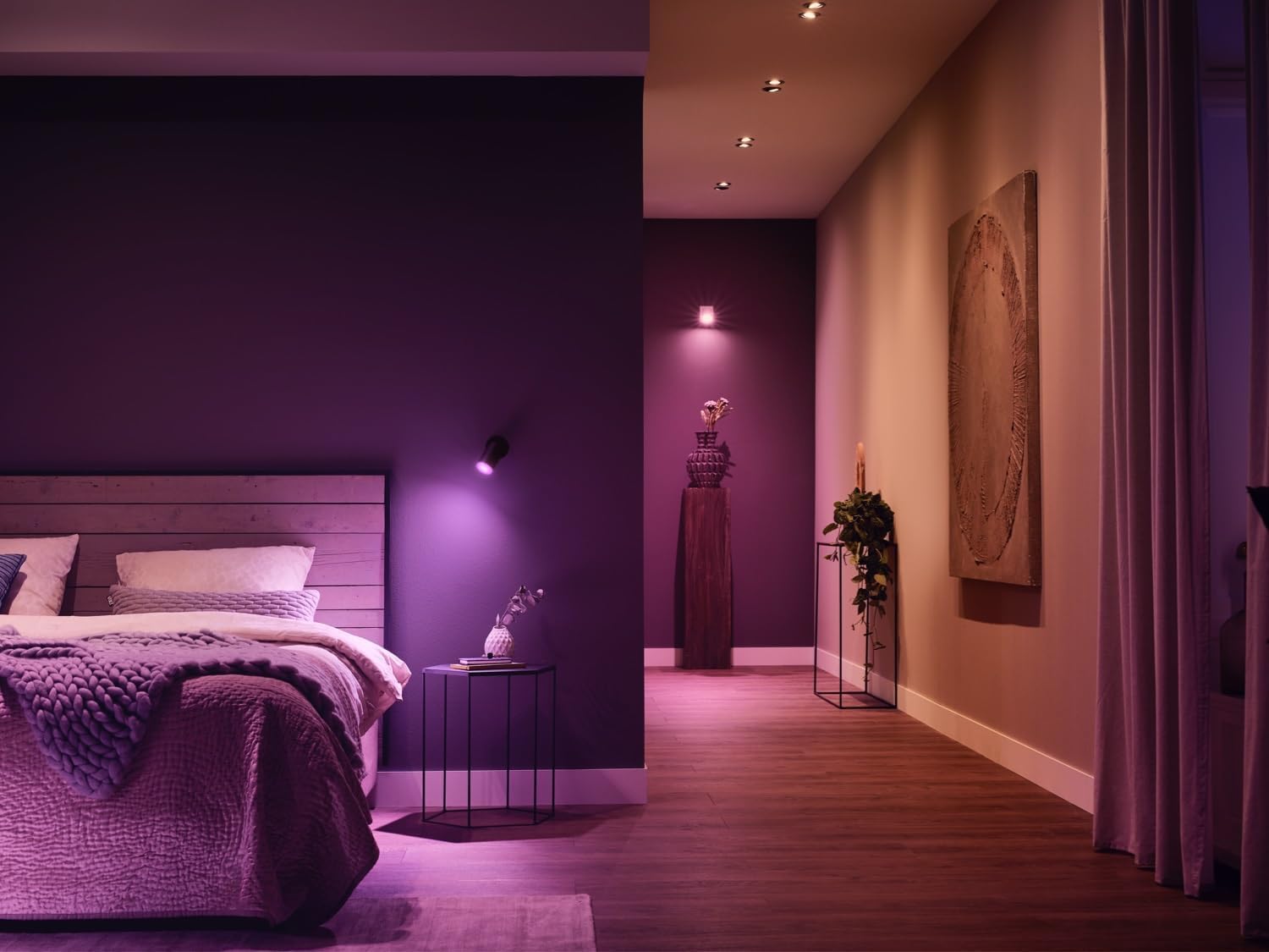 Philips Hue White & Color Ambiance, Ampoule LED GU10, Compatible Bluetooth, fonctionne avec Alexa, Google Assistant et Apple Homekit