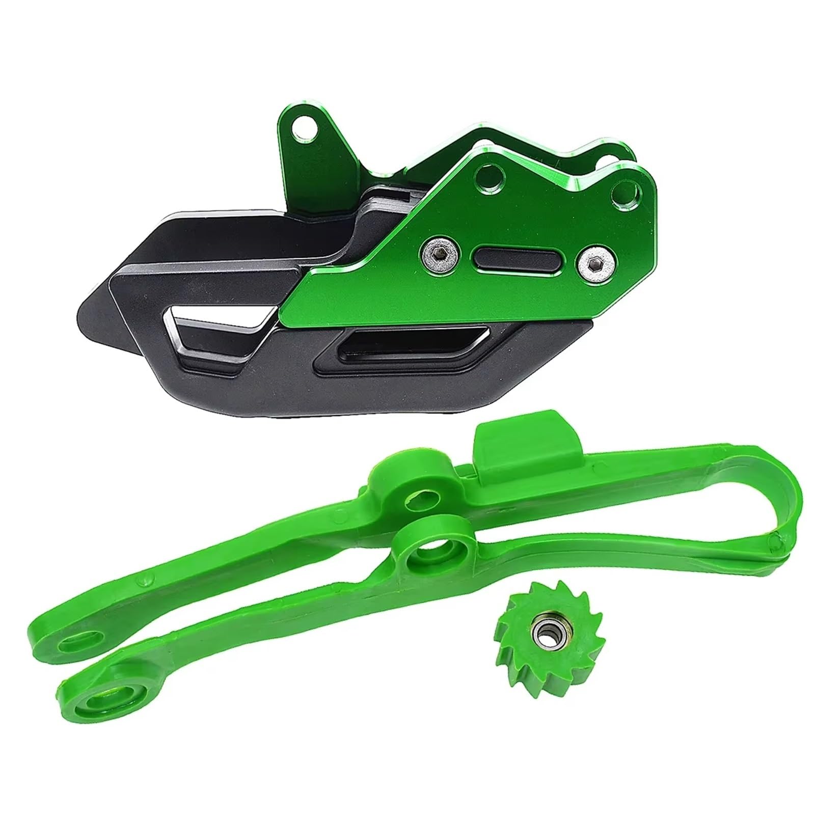Compatible Con Para KX450F 2006-2018 Motocross Guía De Cadena Motocicleta Cubierta Protectora Accesorios Modificación Rodillo Deslizante