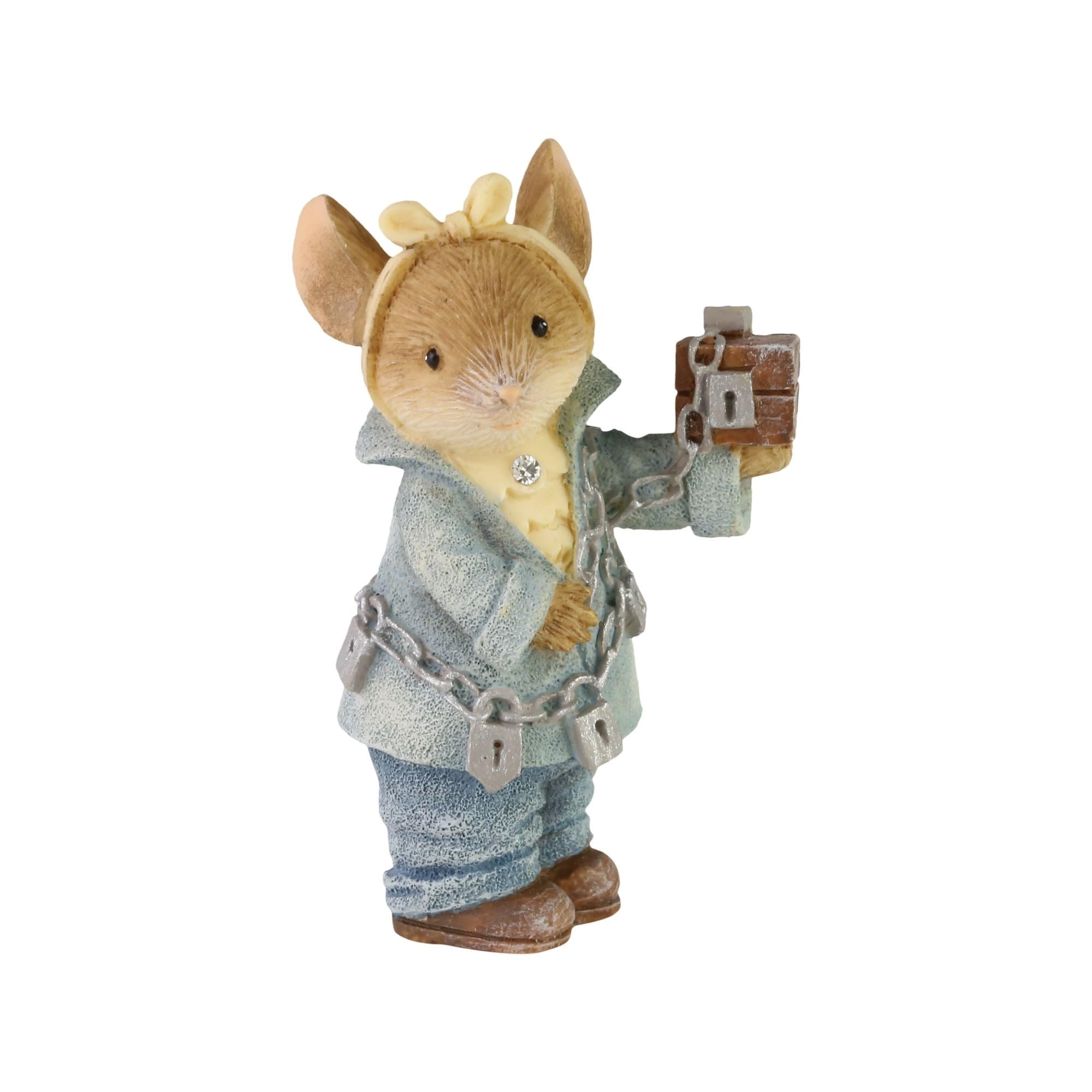 Figurine Jacob Marley Mouse Enesco pour sublimer votre village de Noël miniature