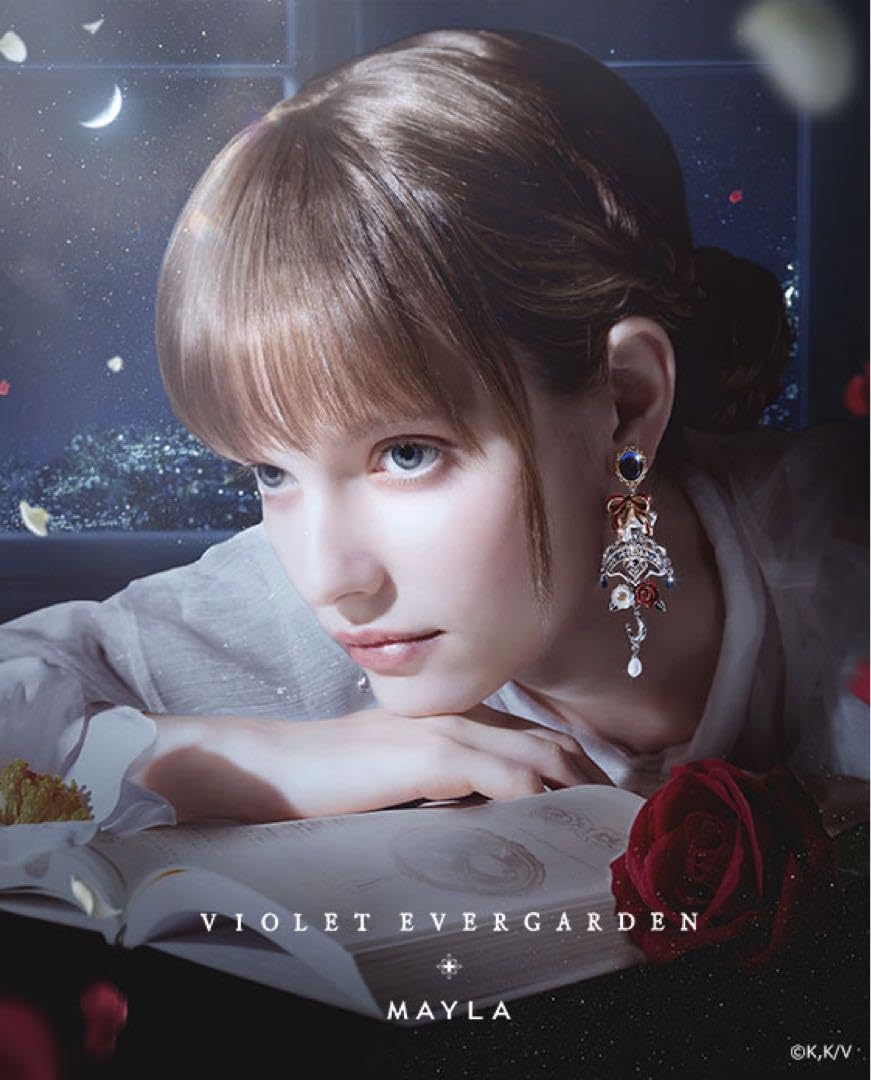 ヴァイオレットエヴァーガーデン アイコニック イヤオブジェ　Story No.7 Amazon.co.jp: ヴァイオレット エヴァーガーデン アイコニック イヤ
