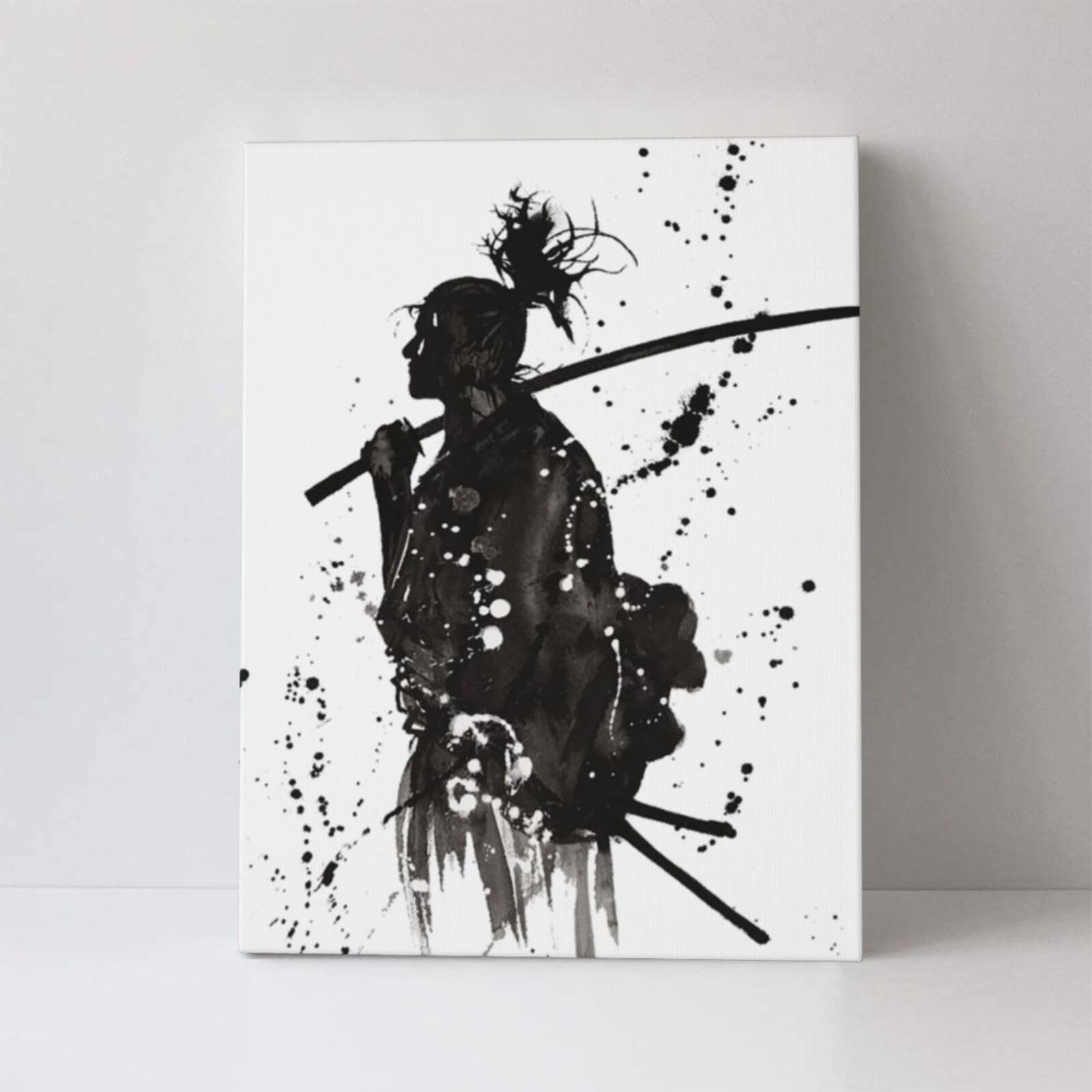 Amazon.co.jp: アートパネル 和風 最強 武士 超カッコいい 侍 剣道