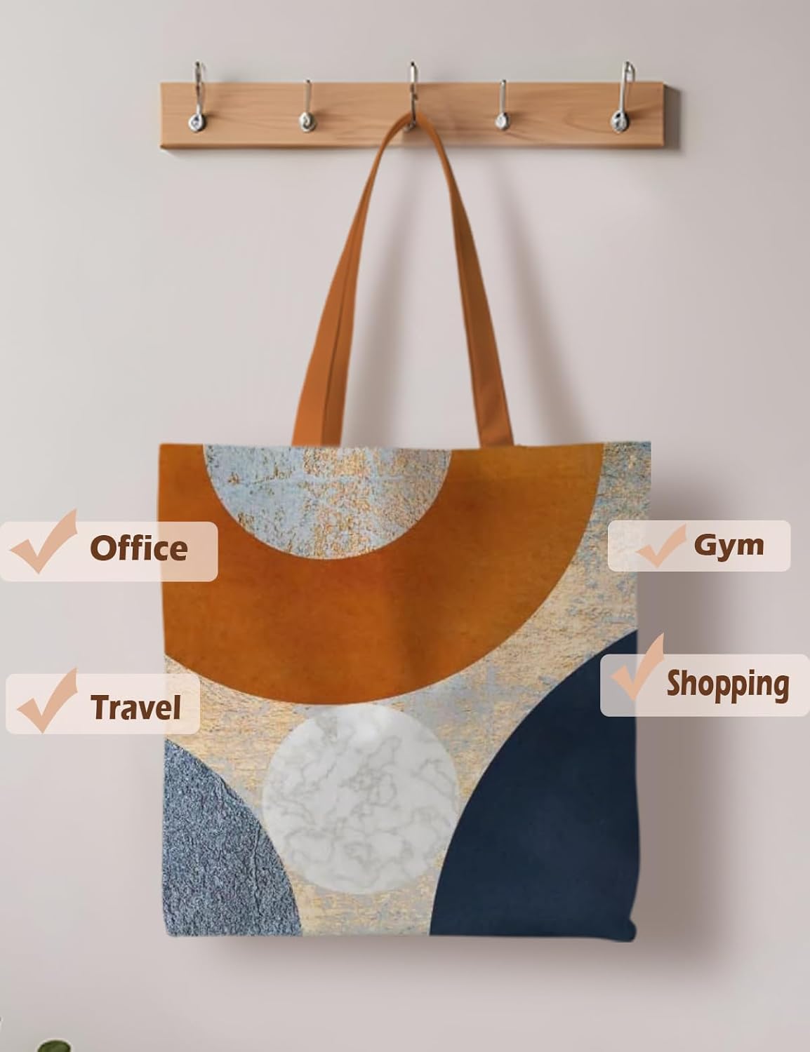 Beach Tote Bag, Summer Tote Bag for Women, Summer Reusable Grocery Bags Shopping Bags - Image 4