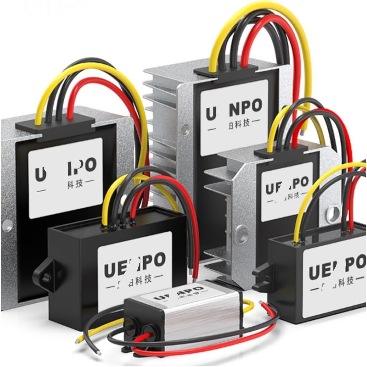 16V18V19V20V21V25V28V36V48V50V55V60V to 12V Power Converter Step-Down Module(48V60V to 12V 8A Large Plastic)