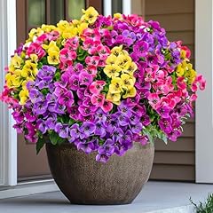 Mixed, 4 Colors Red Pink Purple Yellow