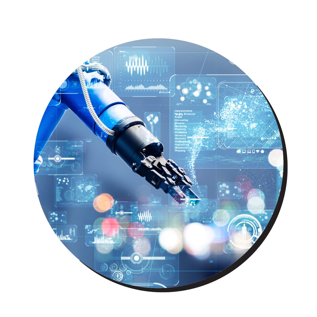 APSRA Technical Printed Mouse Pad Gaming Professional Laptop/ PC/ Computer Round Shaped Mouse pad ( 20 x 20 CMS )-8698 APSRA Technical Printed Mouse Pad Gaming Professional Laptop/ PC/ Computer Round Shaped Mouse pad ( 20 x 20 CMS )-8698