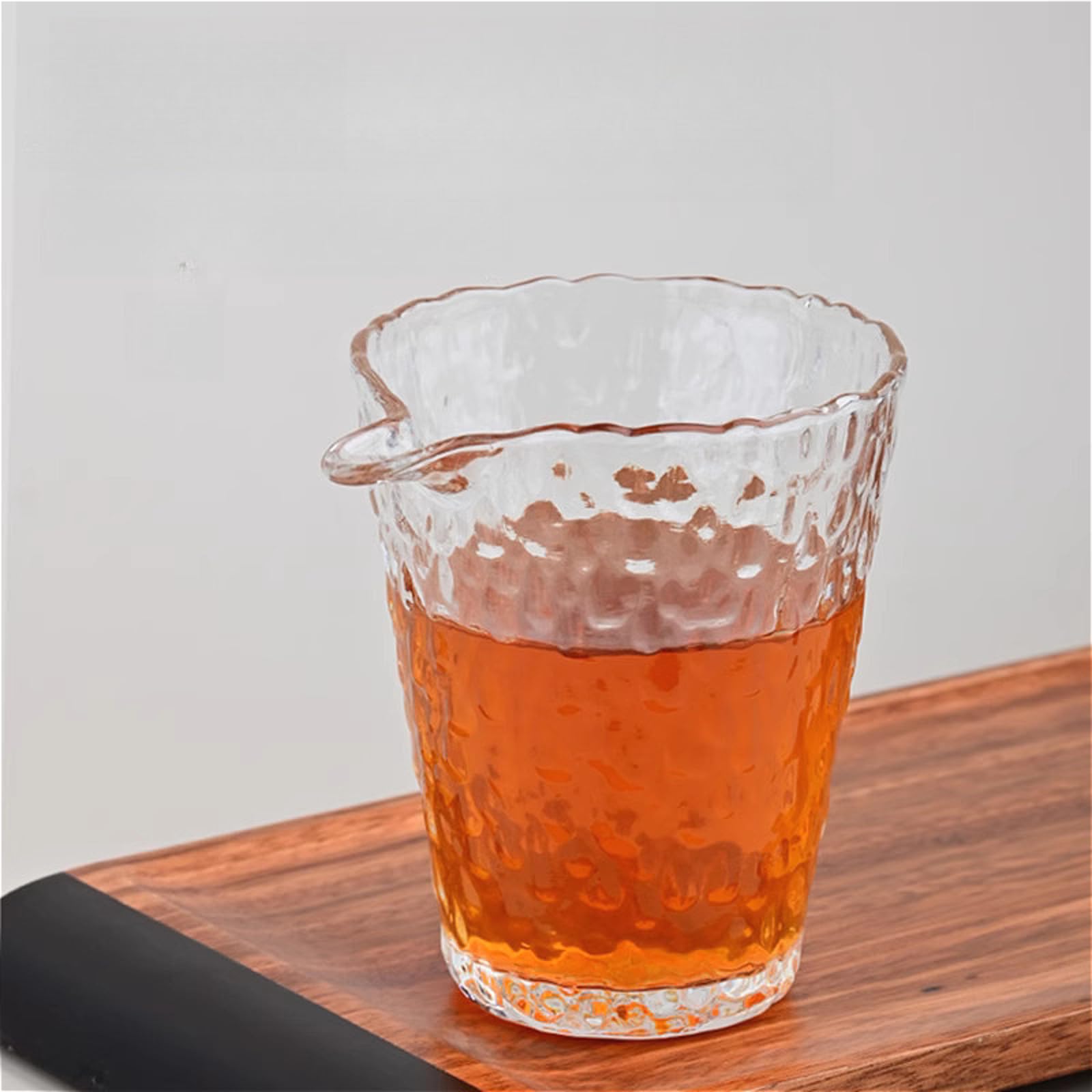 Tasse à thé en verre japonais Fairness 230ml le cadeau fait main idéal