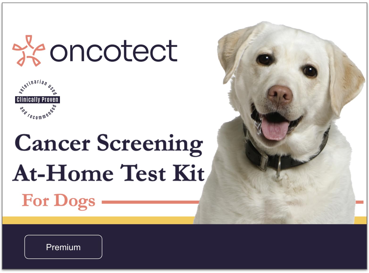 Premium Dog Cancer Screening Test Kit – Non-Invasive, at-Home Urine Test for General Wellness Insights – Suitable for All Breeds and Ages