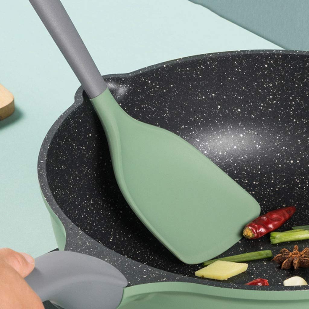 Küchenutensilien-Set, Silikon-Küchengeschirr, Antihaft-Kochgeschirr, Kochwerkzeug, Pfannenwender, Schöpfkelle, Schaufel, Löffel, Suppe, Küchenutensilien-Set