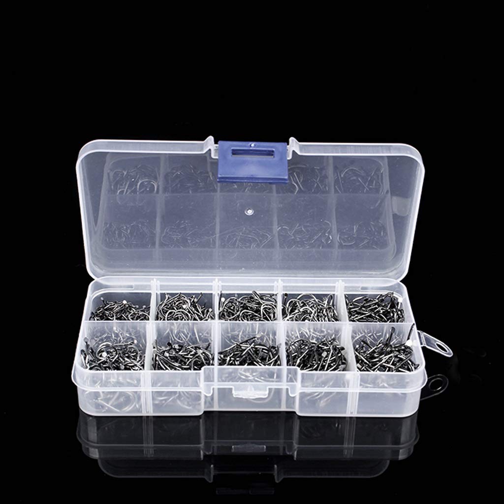 1000 Matzuo 141010 Ganci Per Pesci Polpo Falce Nero Taglia 5/0 - Foto 5