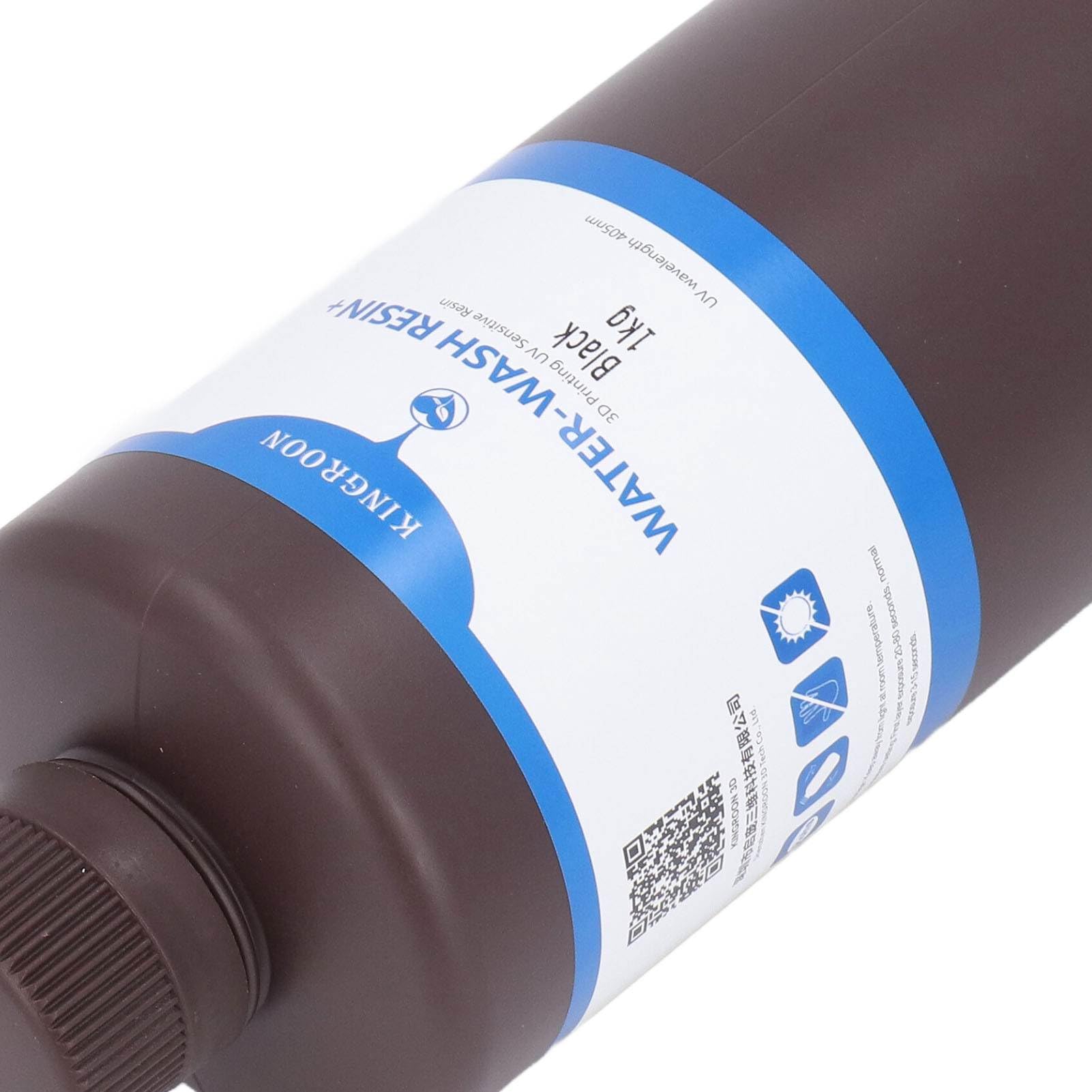 Resina per stampante 3D Resina fotopolimerica calcinabile UV per stampante 3D LCD DLP SLA Nero 1000 g