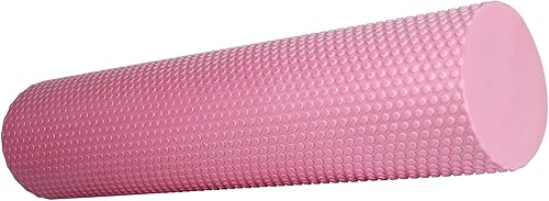 Rodillo de espuma grande de 23.6  - Columna sólida de yoga EPP de alta densidad, diámetro de 5.9 pulgadas para estiramiento de cuerpo completo y