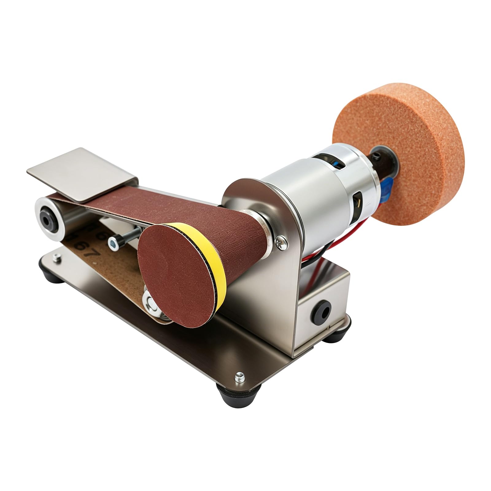 Mini levigatrice a nastro 96W 4000-8000 giri/min smerigliatrice angolo di