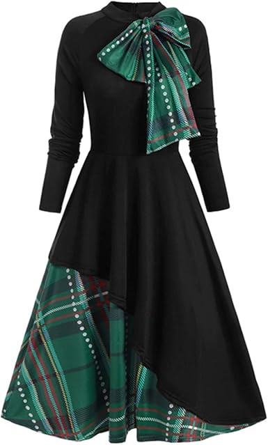 long 1950s dress