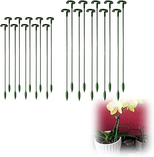 園芸支柱 20個セット 17cm+27cm フラワースタンド つる性植物 観葉支柱 花ささえ 誘引 盆栽用 植物成長 植物サポート 農業用 園芸用