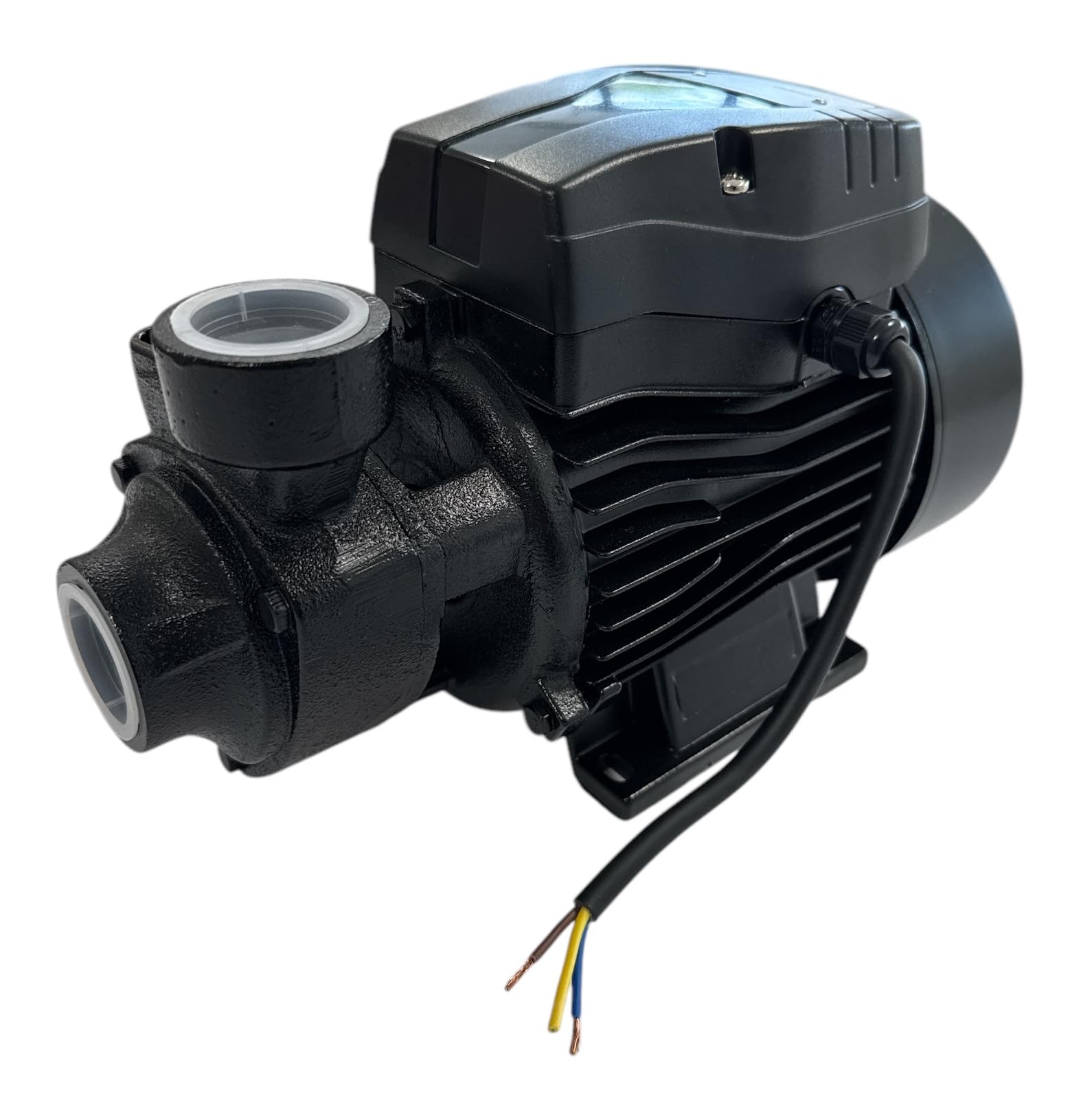eacommerce - Elettropompa Periferica Silenziosa | 0,37 Kw | Portata 35 Lt/min | Girante in Ottone | Uso Domestico e Irrigazione | Corpo in Ghisa | Motore in Alluminio