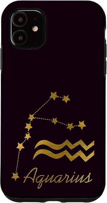 iPhone 11 Zodiac sign Aquarius Case