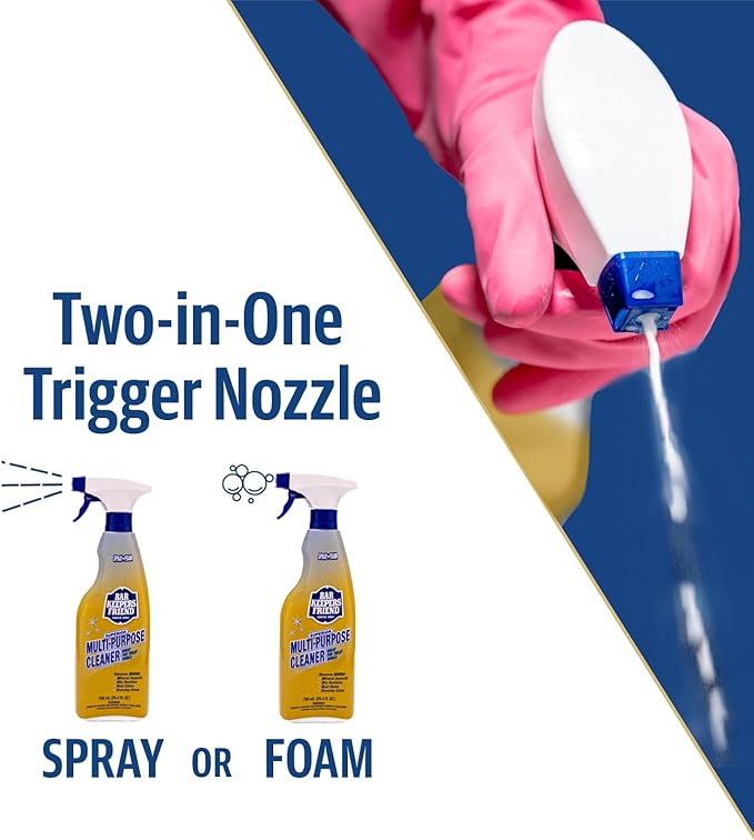 Bar Keepers Friend Soft Cleanser y MORE Spray+Foam Multiuso 25.4oz miniatura 9