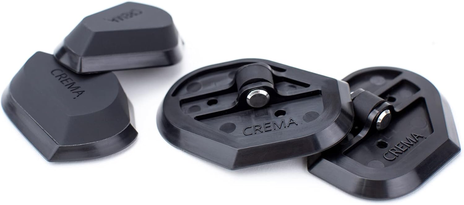 Crema Coffee Products Wheel Set for Barista Pro | Adds Mobility & Easy Positioning to Your Espresso Machine | DurableReplacement for Factory Feet | Simplifies Refills Cleaning & Workflow