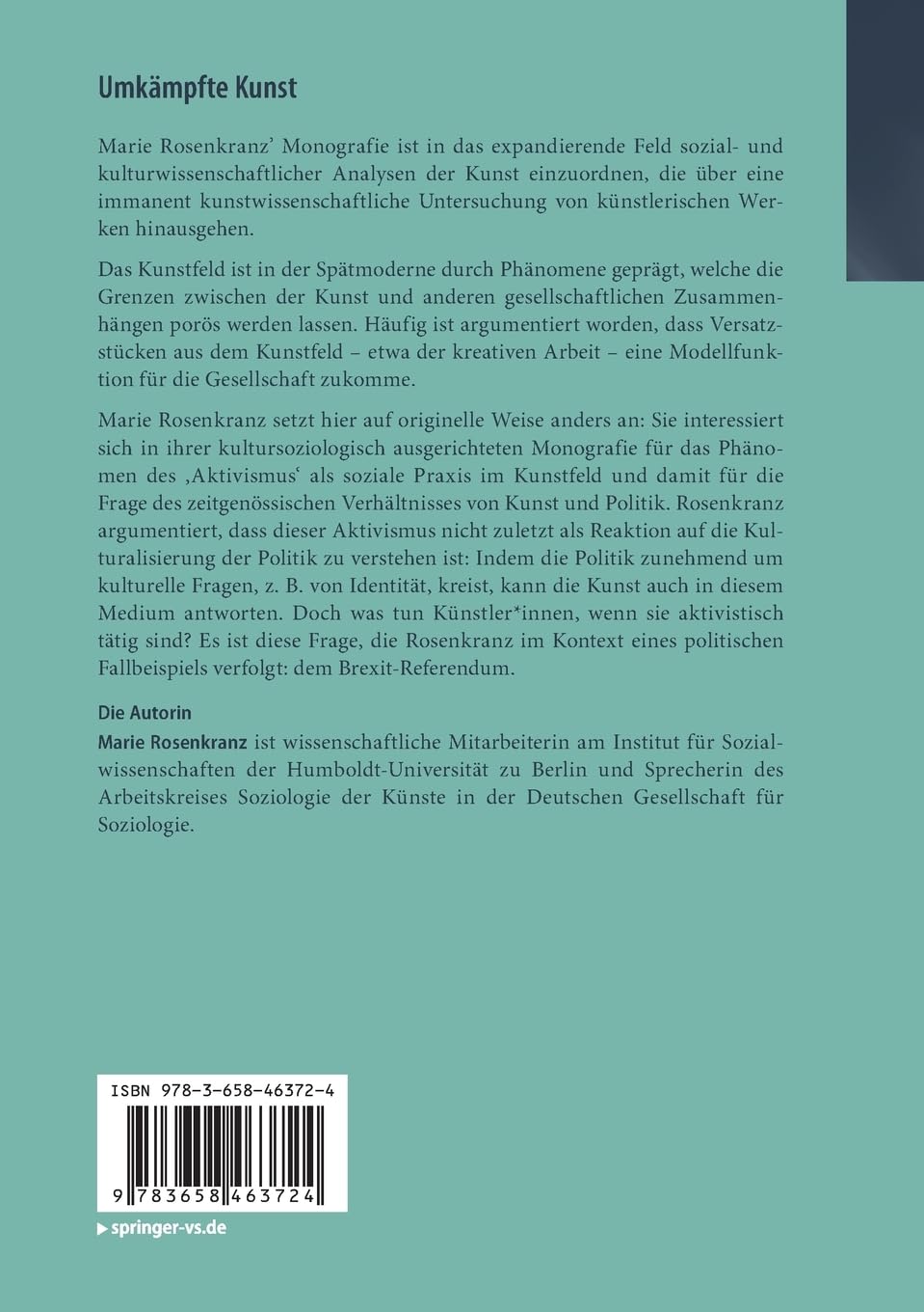 Umkämpfte Kunst: Aktivistische Kunstpraktiken im Kontext des Brexits (Kunst und Gesellschaft)
