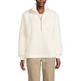 Women's Rib Collar Sherpa Fleece Pullover