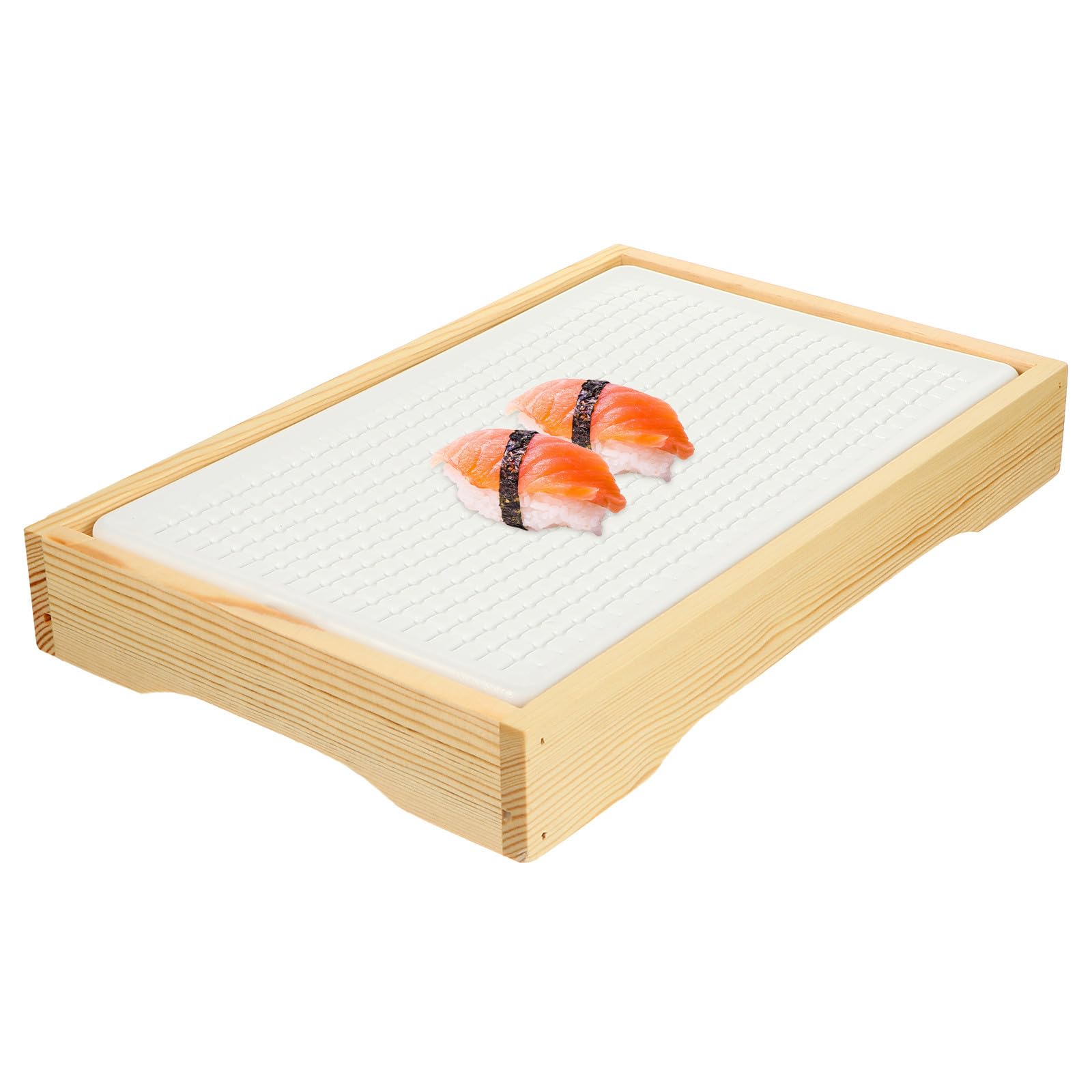Plaque Réfrigérante en Plastique Contre le Réchauffement des Sushis sur Table