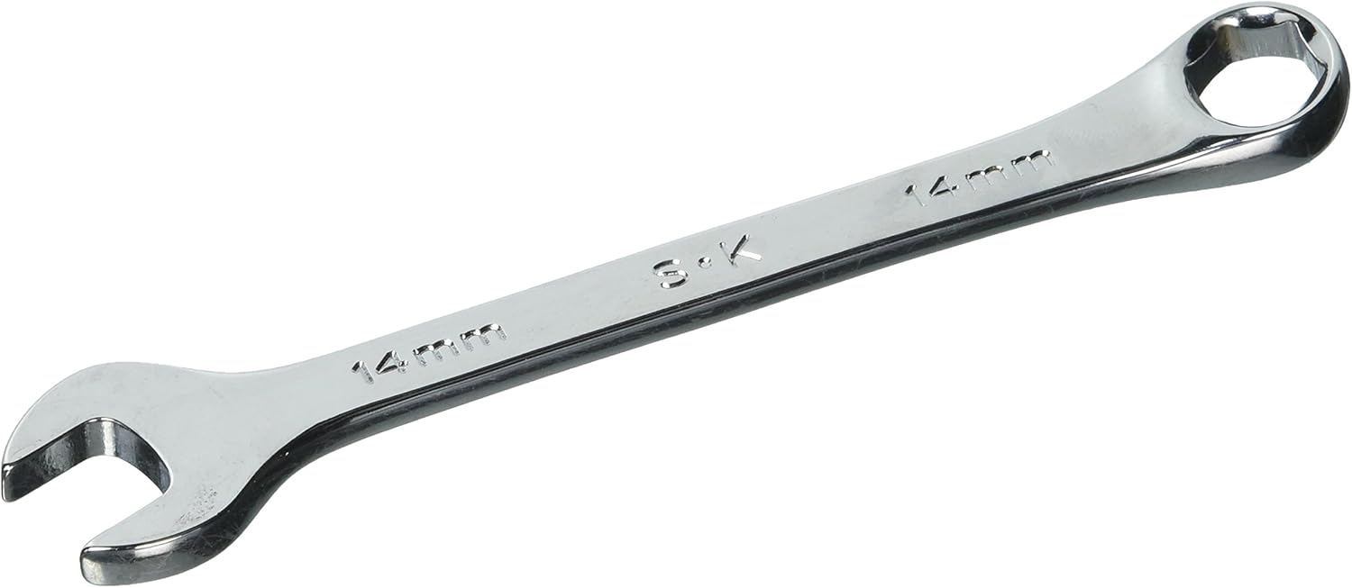 SK Tools USA 14MM, Regular, 6 Point, SuperKrome Combination Wrench 88364