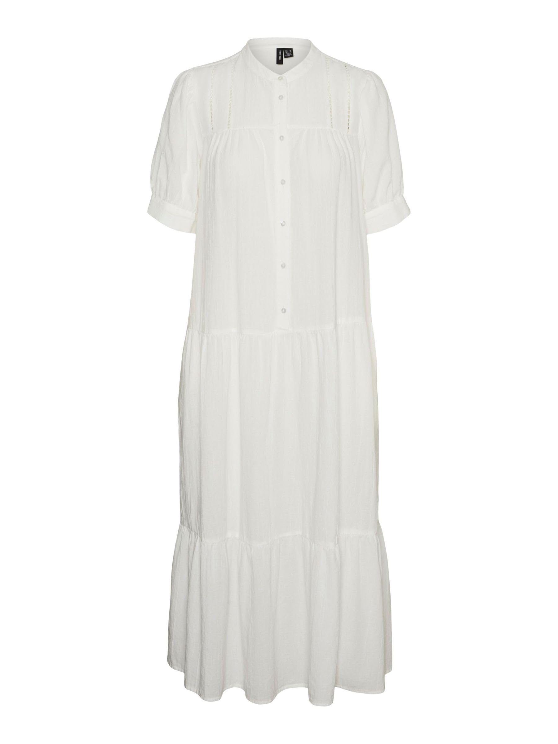 VERO MODA Women's Dress, Snow White, S