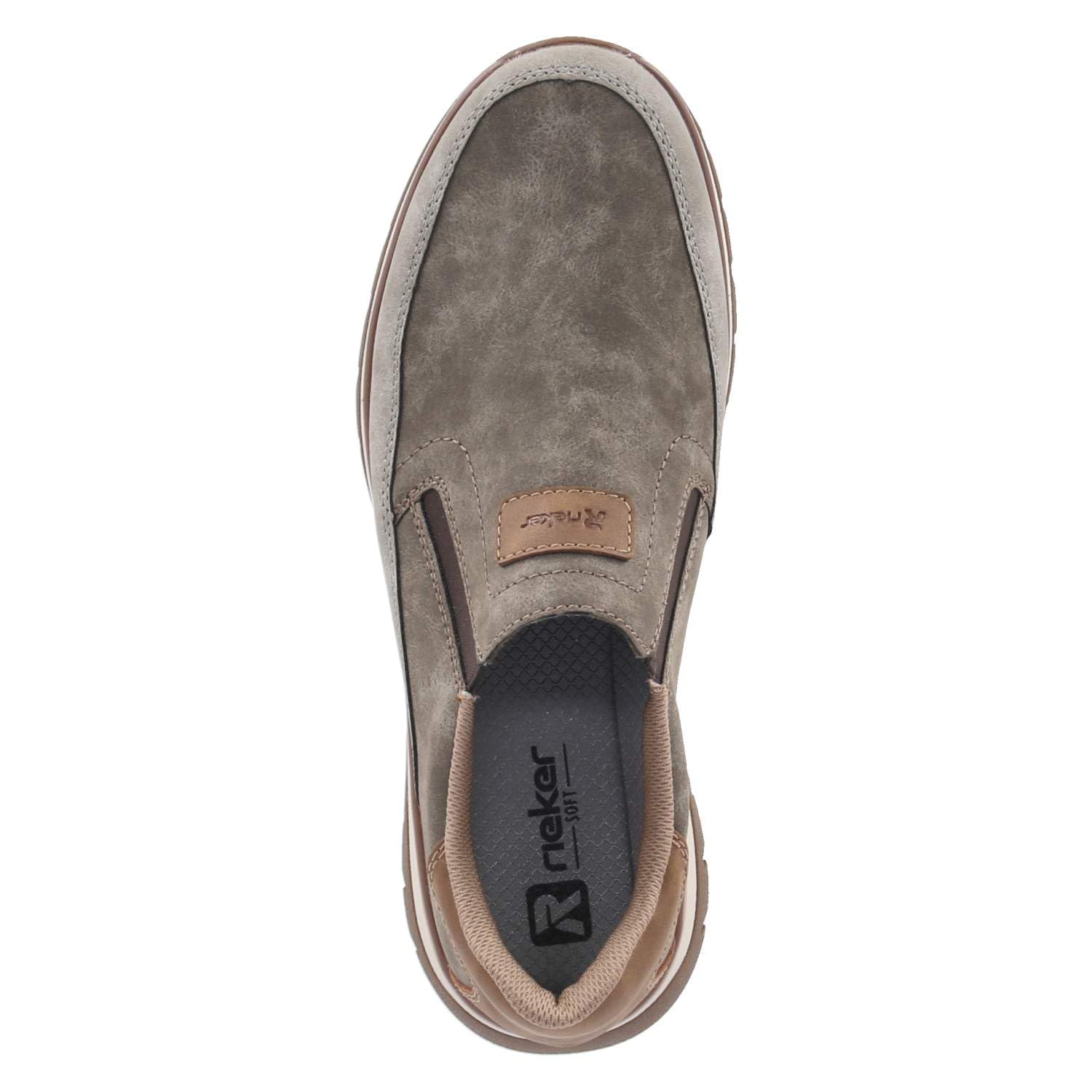 Rieker B9350-25 Herren Slipper Synthetik in braun - Gr. 40