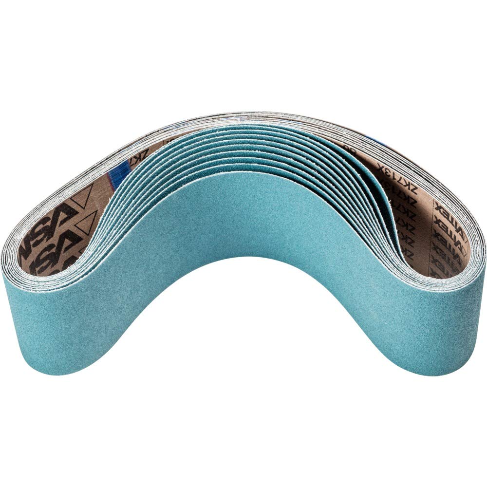 PFERD - Bandas de lija (10 unidades, 100 x 1000 mm, 80 unidades) : 45009808