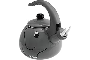 UPware Enamel on Steel Whistling Elephant Tea Kettle