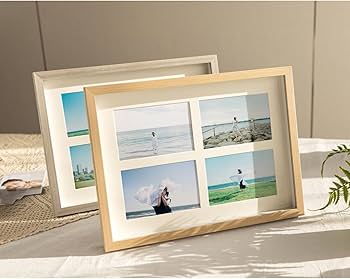 Amazon.co.jp: [XYJP] 複数の写真を飾れるシンプルなデザインの木製多