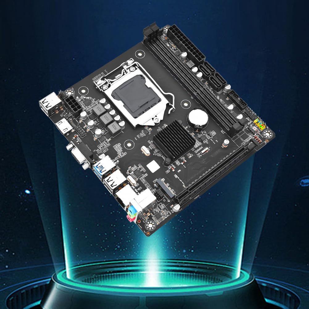 B75M-I Scheda madre compatta LGA 1155 DDR3 M.2 NVMe SATA3 USB3.0 Gigabit Ethernet Audio per computer