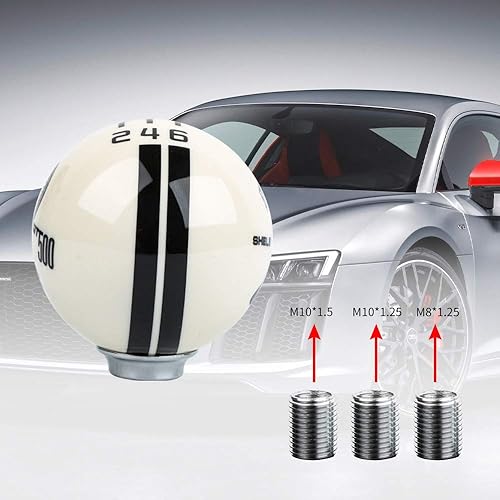 Miniatura 4 de Pomo de palanca de cambios manual para Mustang Shelby Cobra GT 500, 6 velocidades