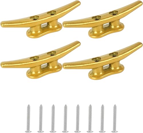 Vista 14 de Tacos de muelle de 4 pulgadas 4/6/8/12/16/20/24, tacos de cuerda para muelle de barco, tacos marinos de hierro con accesorios para cubierta, Negro