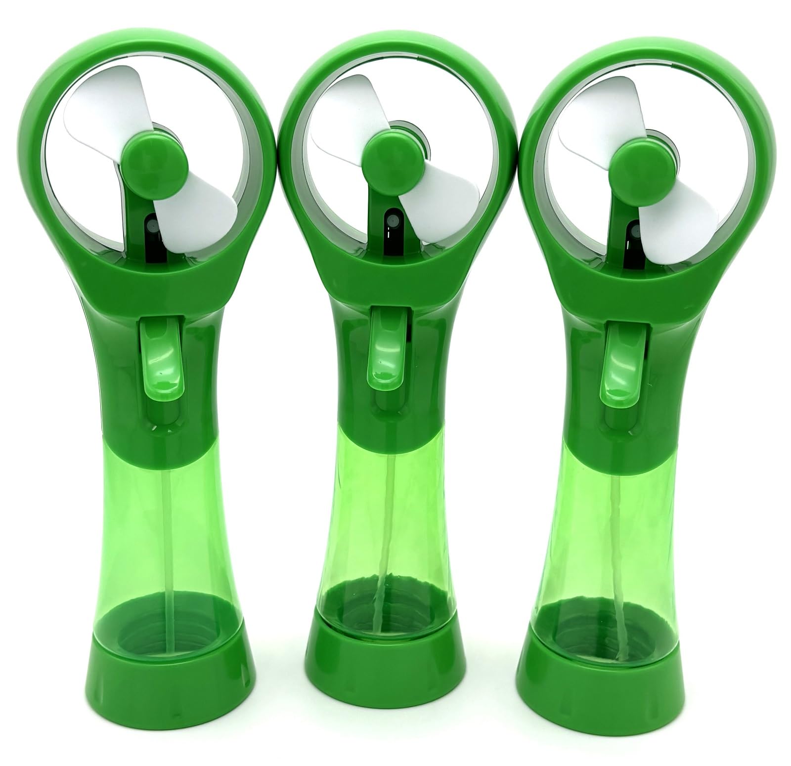 Ventilador de agua personal para exteriores BJPEY portátil a pilas color verde