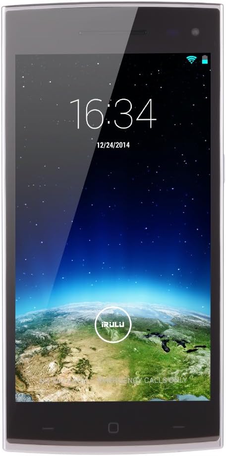 iRULU Victory 1s (V1s) 5.0 Inch Smartphone Android 4.4.2 KitKat IPS 1G RAM/8G ROM White