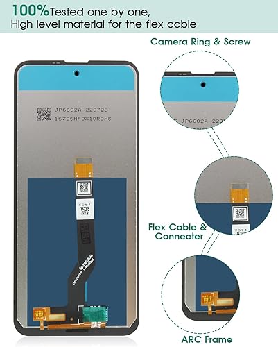 Miniatura 5 de Para Nokia X100 reemplazo de pantalla para Nokia X100 5G pantalla LCD para TA-1399 pantalla táctil digitalizador reemplazo Asamblea Repari piezas