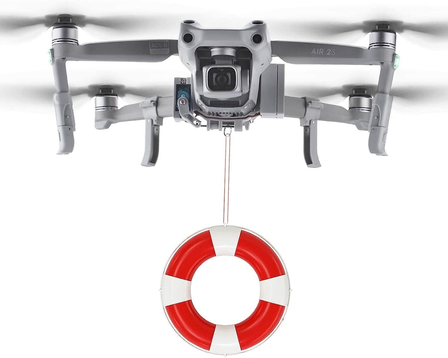 Système de largage pour DJI Mavic Air 2 et 2S avec train d'atterrissage intégré