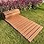 i frmmy Garden Pathway Walkway, PS Wood Outdoor Easy Roll-Out Path, PS Wooden Rollout (8'L x 18" W)
