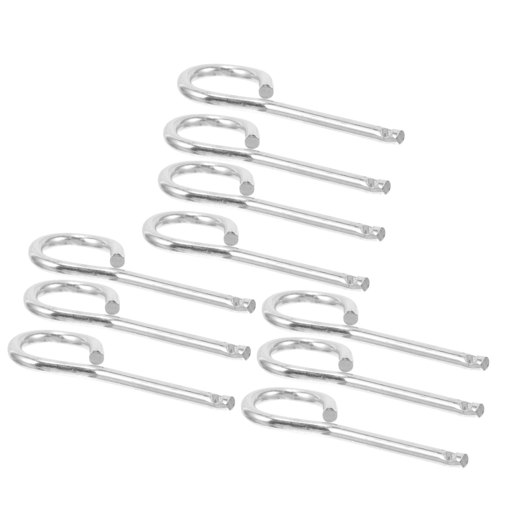Pasadores De Seguridad De Hierro Para Extintores Repuestos Duraderos Y Compatibles Con Múltiples Diseño Práctico Y Resistente 10 Piezas X 5