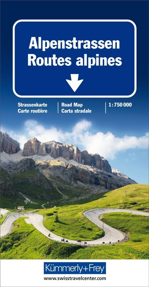 Alpine roads (Road maps)