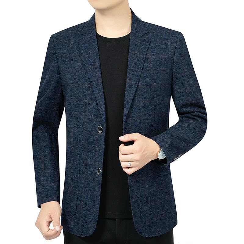 Blazer pour homme coupe ajustée style coréen veste tous les jours