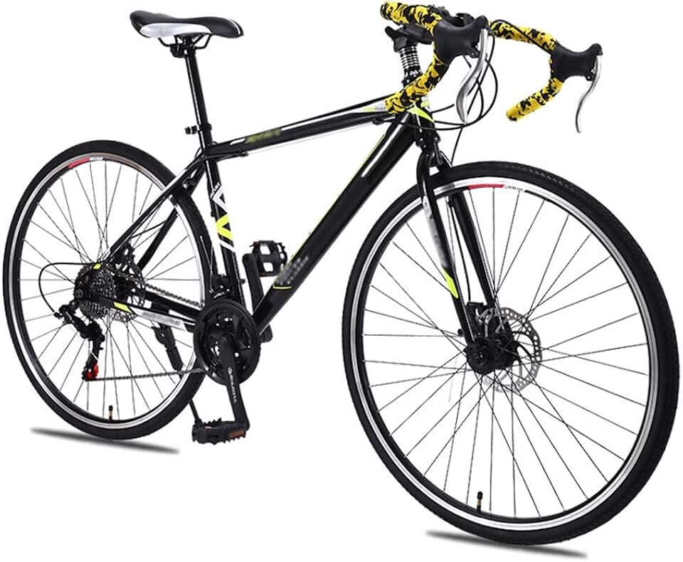 Vélo de Route 30 Vitesses vélo vélo Double Frein à Disque, 700C Roue Course vélo de Route Sport Cadre 47 cm